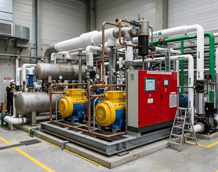 Installation soignée de systèmes frigorifiques industriels